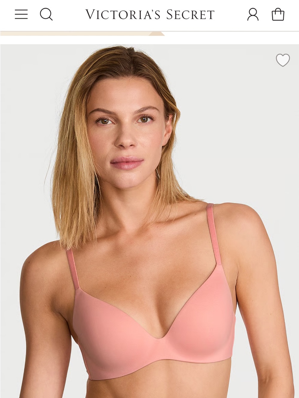 Victoria's Secret flexfactor lightly lined plunge demi Bra